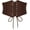 Chocolate, variant on KuKuzhu Corset Belt for Women Elastic Lace-up Leather Waist Belt