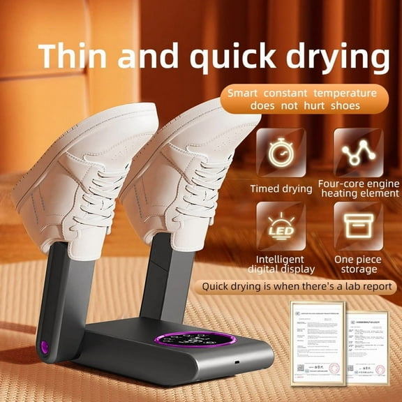 Shoe Dryer Folding Design, Odor & Damp Eliminating, Foot Health