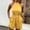 Yellow, variant on One Piece Solid Color Halter Neck Sleeveless Rompers,Women's Waist Backless Slim Romper