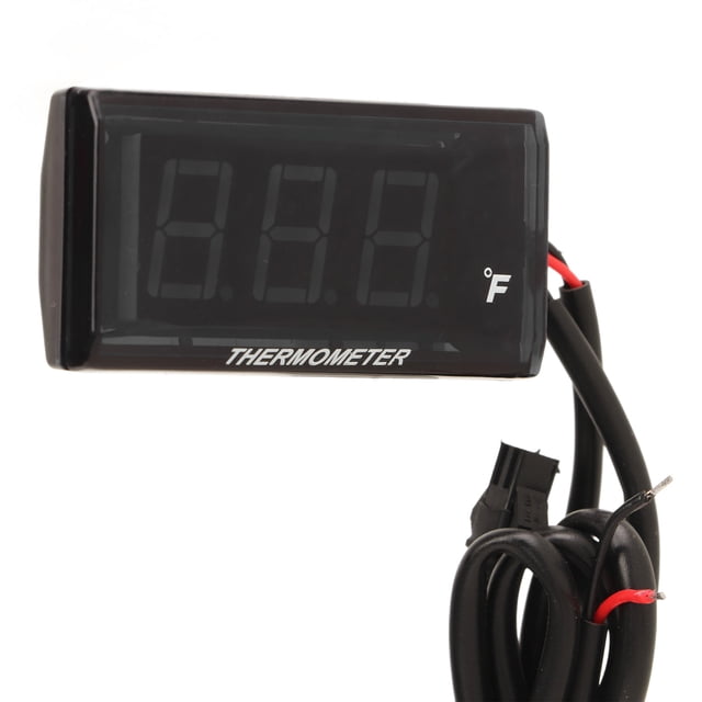 Medidor de Temperatura del Agua de la Motocicleta Reemplazo del Medidor de Temperatura del Agua para Modificación DC12V ANGGREK Otros