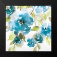 thumbnail image 2 of Robinson, Carol 12x12 Black Modern Framed Museum Art Print Titled - Belles Blue I, 2 of 5