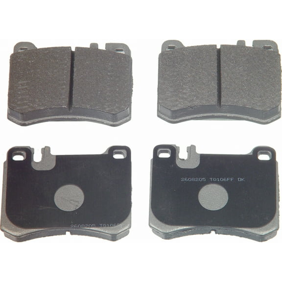 Wagner ThermoQuiet MX424 Semi-Metallic Disc Brake Pad Set Fits select: 1986-1989 MERCEDES-BENZ 560