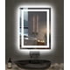 thumbnail image 1 of Genérico Espejo para Baño, Espejo LED de Baño Cuadrado, Espejo de Maquillaje, 50 x 70 cm, Marco Iluminado, Pantalla Táctil con desempañado HD, Regulable 3 Colores, 4 mm Vidrio Prueba Explosiones, 1 of 2