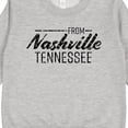 thumbnail image 3 of Inktastic From Nashville, Tennessee State Capital Distressed Text Toddler Sweatshirt, 3 of 4