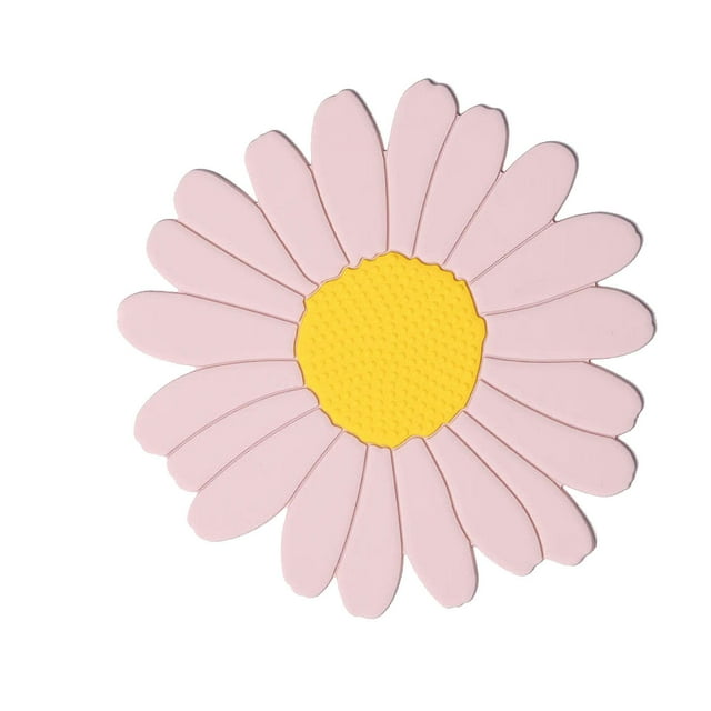 Mantel Individual antideslizante con forma de flor, agarraderas resistentes al calor, almohadillas calientes de cocina ER