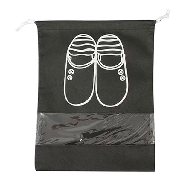 Bolsa de almacenamiento de zapatos de viaje bolsa de zapatos impermeable bolsa de zapatos de boca de haz de almacenamiento portátil a prueba de humedad MFZFUKR BST3054070-1