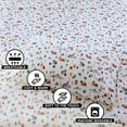 thumbnail image 4 of Regency Heights Twin Size Cotton Flannel Sheet Set, 3-Piece Flannel Bed Sheets Twin, 100% Cotton Bed Sheets Set with Deep Pocket, White Village Print, 4 of 6