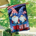 thumbnail image 4 of Briarwood Lane Patriotic Gnomes House Flag, 4 of 4