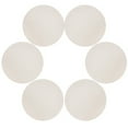 thumbnail image 1 of Coofit 6PCS Faux Leather Coaster Waterproof Heat Resistant Round Cup Coaster Cup Mat, 1 of 10