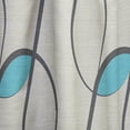 thumbnail image 4 of Designart 'Geometrical Abstract Retro Minimal Pattern I' Mid-Century Modern Curtain Panel, 4 of 5