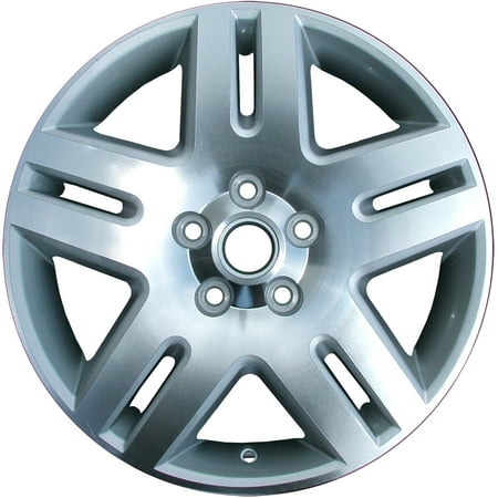 - 2006-2016 Chevrolet Impala 17x6.5 Alloy Wheel, Rim Sparkle Silver Painted with Machined Face - 5071