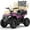 Pink, variant on IVFJFV 40cc 4-Stroke 4-Wheeler,Dual-Speed Off-Road Car Gas Four-Wheeler,Gas Powered 4 Wheel with Key Lock & Parent Limited Speed 10-15MPH & Dual Shocks & All-terrain Tire,Chain Drive,Red