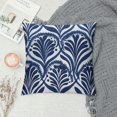 thumbnail image 2 of COMIO  Decorative Throw Pillow Cover Case for Couch Sofa Home Decor, Modern Geometric Accent Pillow Cushion Cover, Navy Blue, 2 of 5
