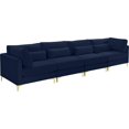 thumbnail image 1 of Meridian Furniture Canapé Modulaire en Velours Marine Julia, 1 of 5