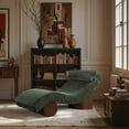thumbnail image 4 of Meridian Furniture Marcella Green Fabric Upholstered Chaise Lounge, 4 of 9