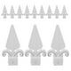 thumbnail image 4 of 20 piezas de adornos para jardín, remates de cerca de plástico, decoración de jardín, remates de borde de plástico, remates de puerta, 4 of 8