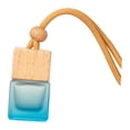 thumbnail image 4 of Ambientador colgante para coche, difusor de perfume, frasco, contenedor de fragancia aromática Azul, 4 of 9