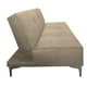 thumbnail image 3 of Sofa Cama Reclinable El Bazar Store Milo Terciopelo Beige , Futon 3 posiciones, Sala, 3 of 5