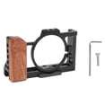 thumbnail image 1 of High-quality Aluminium Alloy Camera Cage Camera Cage Wooden Handle Gor Slr Camera For Installing Microphones, Fill Light, Etc, 1 of 8