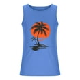 thumbnail image 4 of WAENQINLA Men's Summer Tank Tops Tropical Palm Tree Printed Graphic Tee Beach Shirts Casual Sleeveless Fitted Muscle Tank Top, 4 of 5