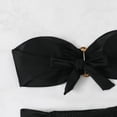 thumbnail image 7 of Warop Women's Bikini Set, High Waist with Drawstring Adjustment, Push Up Two Piece Swimsuit for Swimming, Beach and Vacation, 7 of 7