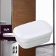 thumbnail image 5 of Jabonera portátil impermeable con tapa y escurridor ranurado, ligera, con tapa, ideal para baño, ducha, hogar, exteriores y viajes (blanco), 5 of 6