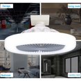 thumbnail image 4 of Enclosed Ceiling Fan with Light 30W E27 LED Fan Light 85-265V Ceiling Fan with Light Remote Control Small Ceiling Fan, 4 of 8