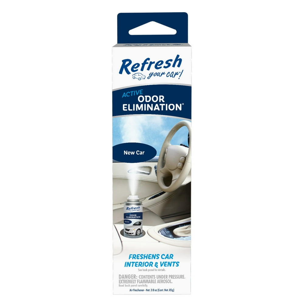 Refresh Your Car! Active Odor Elimination Fogger (New Car Scent