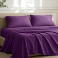 thumbnail image 3 of Bare Home Pillowcase Set - Envelope Closure - Premium 1800 Collection - Double Brushed - Ultra Soft - Queen Size, Plum, 2 Count, 3 of 8