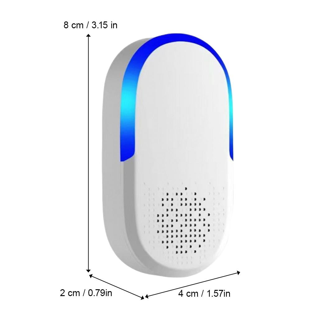 Ultrasonic Pest Repeller, Intelligent Variable Frequency Plug-in Deterrent for Indoor Use, Quiet Electronic Device for Rodent and Insect Deterrent
