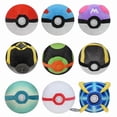 thumbnail image 4 of Hot Pokemon Kirby Plush Toy Poke Ball Master Ball Shiny Eevee Umbreon Mimikyu Cubone Lucario Charizard XY Stuffed Animal Doll, 4 of 5