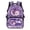 Purple Axolotl, variant on Pzuqiu Math Capybara Kids Backpack for Back to School Adjustable Padded Straps Large Capacity 17 Inch Elementary Middle School Bookbag for Kids Ages 6-14 Ideal for Daily Use
