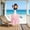 🔥 Pink_Bathrobe, variant on Goose Raincoat Outfit Costume Set | Yellow Plastic, Fits 23 Inch Lawn Goose Statue, Includes Hat & Umbrella | Durable Patio Garden Porch Decoration, Weatherproof Outdoor Accessory
