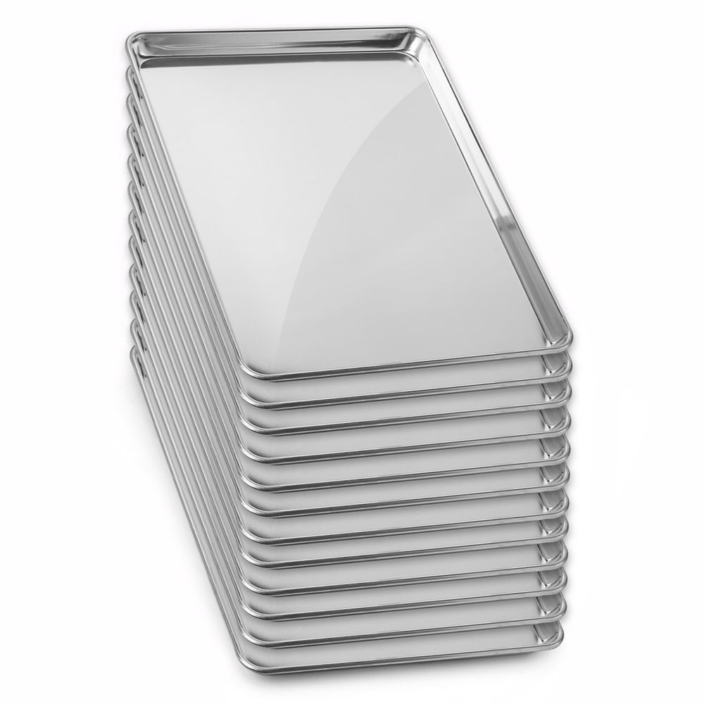 GRIDMANN 18" x 26" Commercial Grade Aluminum Cookie Sheet Baking Tray