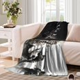 thumbnail image 3 of Soft Flannel Blanket - Game Warm Throws For Children Adults - Cosy Blanket For, 3 of 8