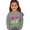 Grey, variant on 67 shirt G'irls Long Sleeve Crewneck Sweatshirt Casual Printed Pullover Hoodie Soft Blend Comfortable K'ids Athletic Wear For Everyday Play And School Activities