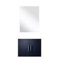 thumbnail image 2 of 24 in. Compatible Navy Blue Vanity | Bathroom Storage and Mirror Solution | Hassle-Free Assembly Experience, 2 of 5