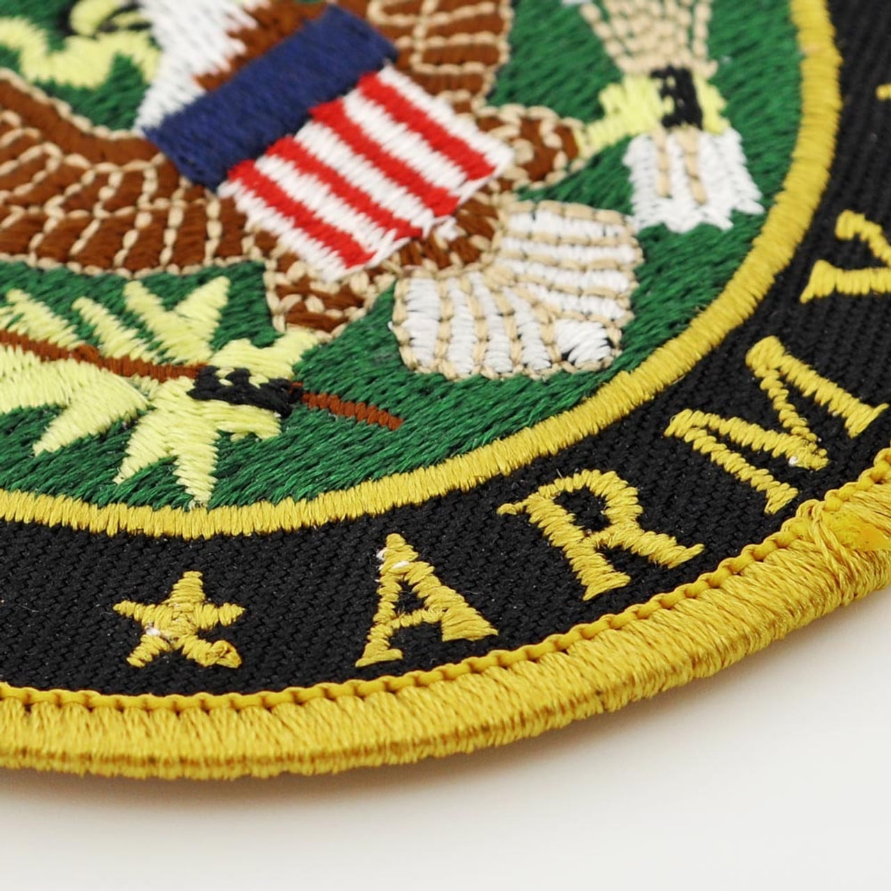PinMart's Officially Licensed U.S. Army Round Logo Embroidered Patch – Iron On - 10 Pack