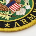 thumbnail image 3 of PinMart's Officially Licensed U.S. Army Round Logo Embroidered Patch – Iron On - 25 Pack, 3 of 4
