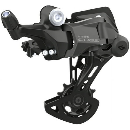 Shimano CUES RD-U4000-GS Rear Derailleur - 9-Speed, Shadow Design, Direct Attach, Medium Cage, Black