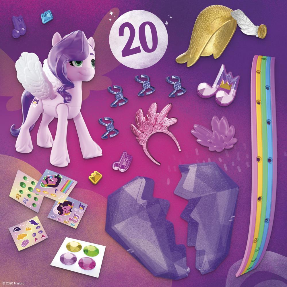 My Little Pony: A New Generation Movie Crystal Adventure Princess Petals - 3-Inch Pink Pony Toy, Surprise Accessories - image 5 of 6