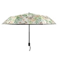 thumbnail image 2 of Lovely Koalas and Leaves Compact Sun Umbrella Windproof Travel Umbrellas for Rain Strong Portable UV Protection, 2 of 8