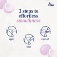thumbnail image 4 of Nair Glides Away Sensitive Formula Hair Remover for Bikini, Arms & Underarms with 100% Natural Coconut Oil Plus Vitamin E, 93g, 4 of 7