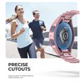 thumbnail image 5 of Dexnor Samsung Galaxy Watch 6 Band [40mm], [Raised Bezel & Snap-on] Rugged Shockproof Case for Galaxy Watch 6 40mm (2023),Pink, 5 of 7