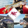 thumbnail image 4 of señuelos Juego de señuelos blandos de gusano de 100/200 Uds. cebos artificiales para pesca de lombrices herramientas para aparejos FLhrweasw  Nuevo, 4 of 7