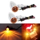 thumbnail image 3 of Luz De SeñAl De Para Motocicleta LED, Resistente Al Agua, Duradera, De Alto Brillo, Ajuste Universal, Fácil Instalación Para Cromo Metal Plástico 10 Mm 12 V 5 W 1, 3 of 7