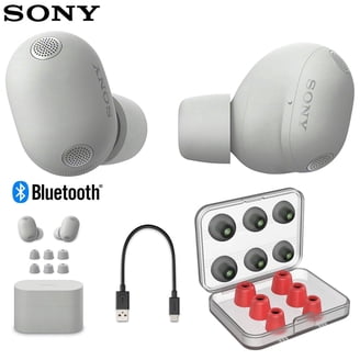 Sony, Truly Wireless Noise Canceling Earbuds, WF-1000XM5, Silver