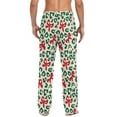 thumbnail image 3 of joogoo Men's Pajama Pants Spotted Bow Christmas Soft Long Sleep Lounge Pjs Bottoms L, 3 of 7