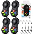 thumbnail image 1 of Controlador de juego Fidget Skylety de 4 piezas con cordón, 1 of 5