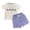 A127-White, variant on NOLDARES Toddler Baby Boy Summer Outfit Dinosaur Print Tee Elastic Shorts Play Clothes Blazer,12-18 M